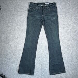 Volcom denim jeans‎ womens 5 Blue Beauty Bar Lowrise Flare Leg Y2K skater